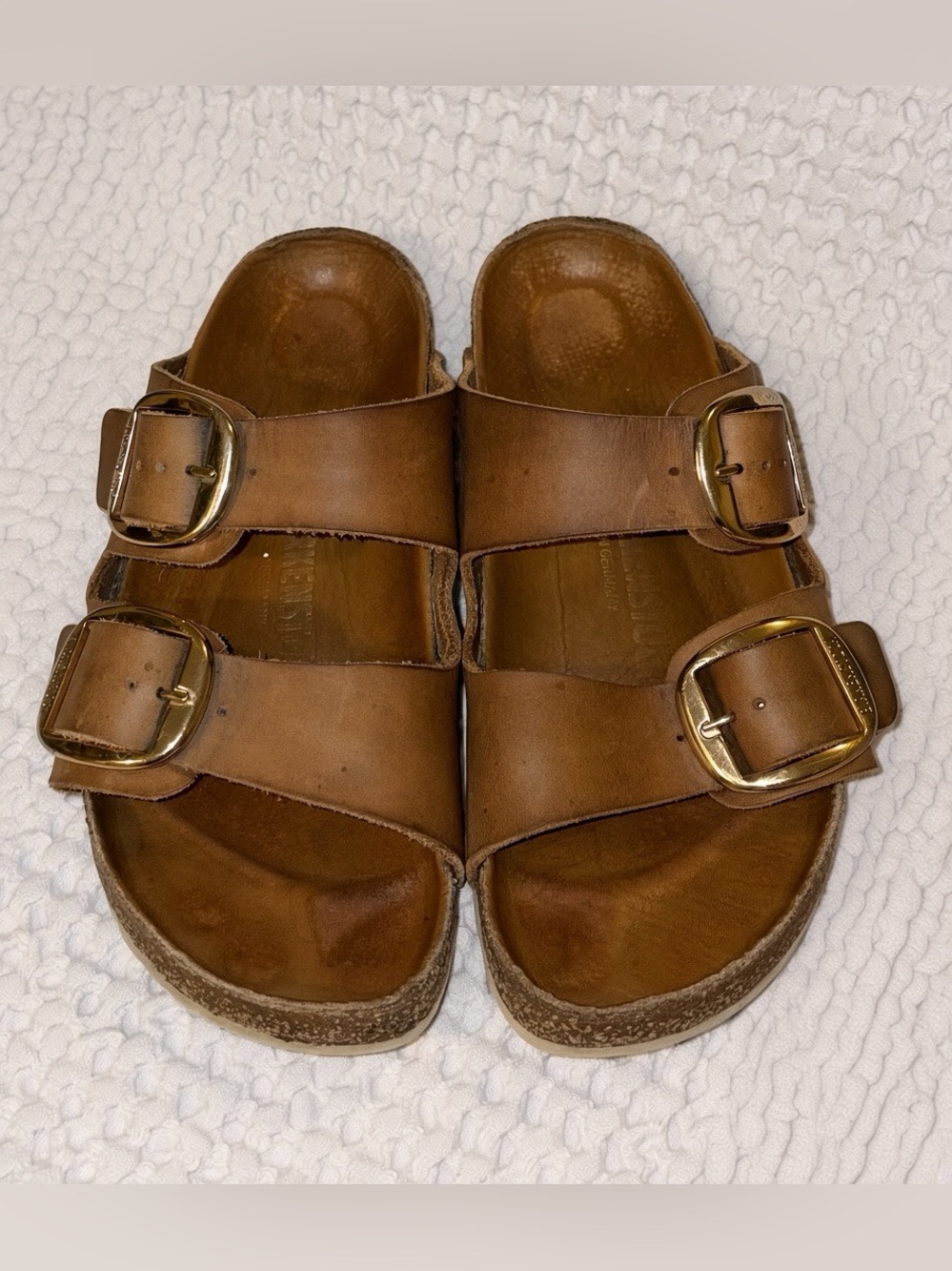 Arizona Birkenstock Big Gold Buckle size 40